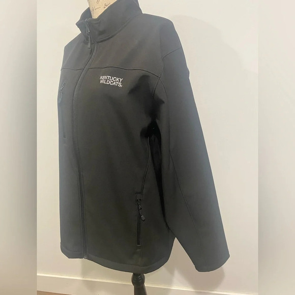 Kentucky Wildcats Top of the World SoftShell Jacket Black size Men's Large - Picture 5 of 10